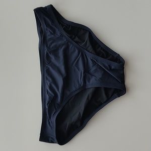 Ann Taylor Swim Bottom Navy size S NWOT